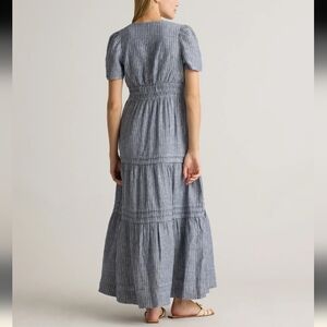 100% Organic Cotton Tiered Maxi Dress